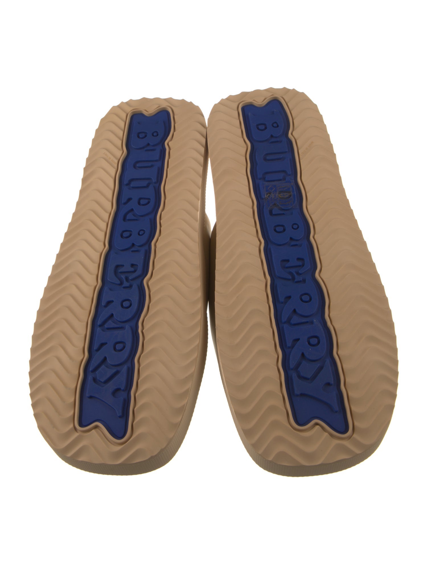 Burberry Leather Slides